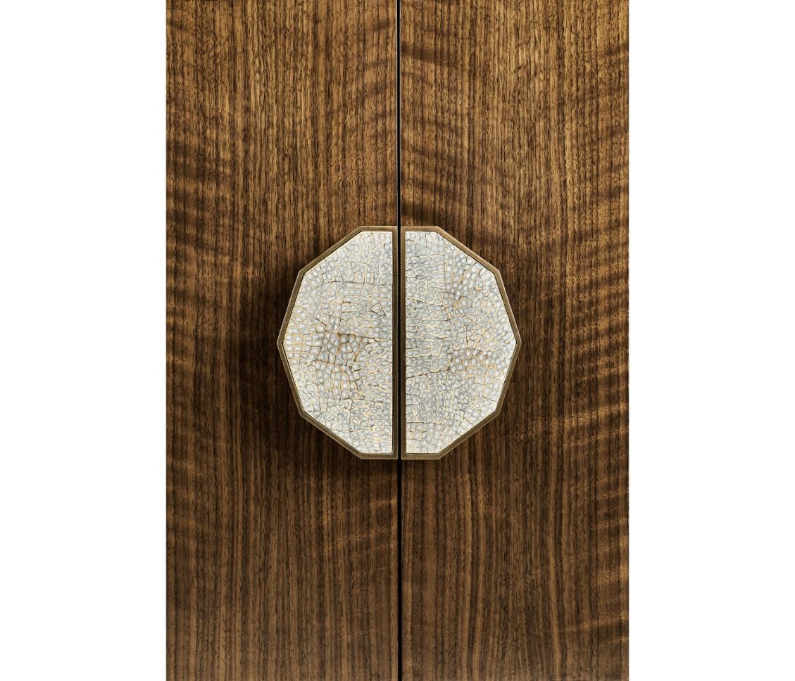 Toulouse Walnut Curved Sideboard