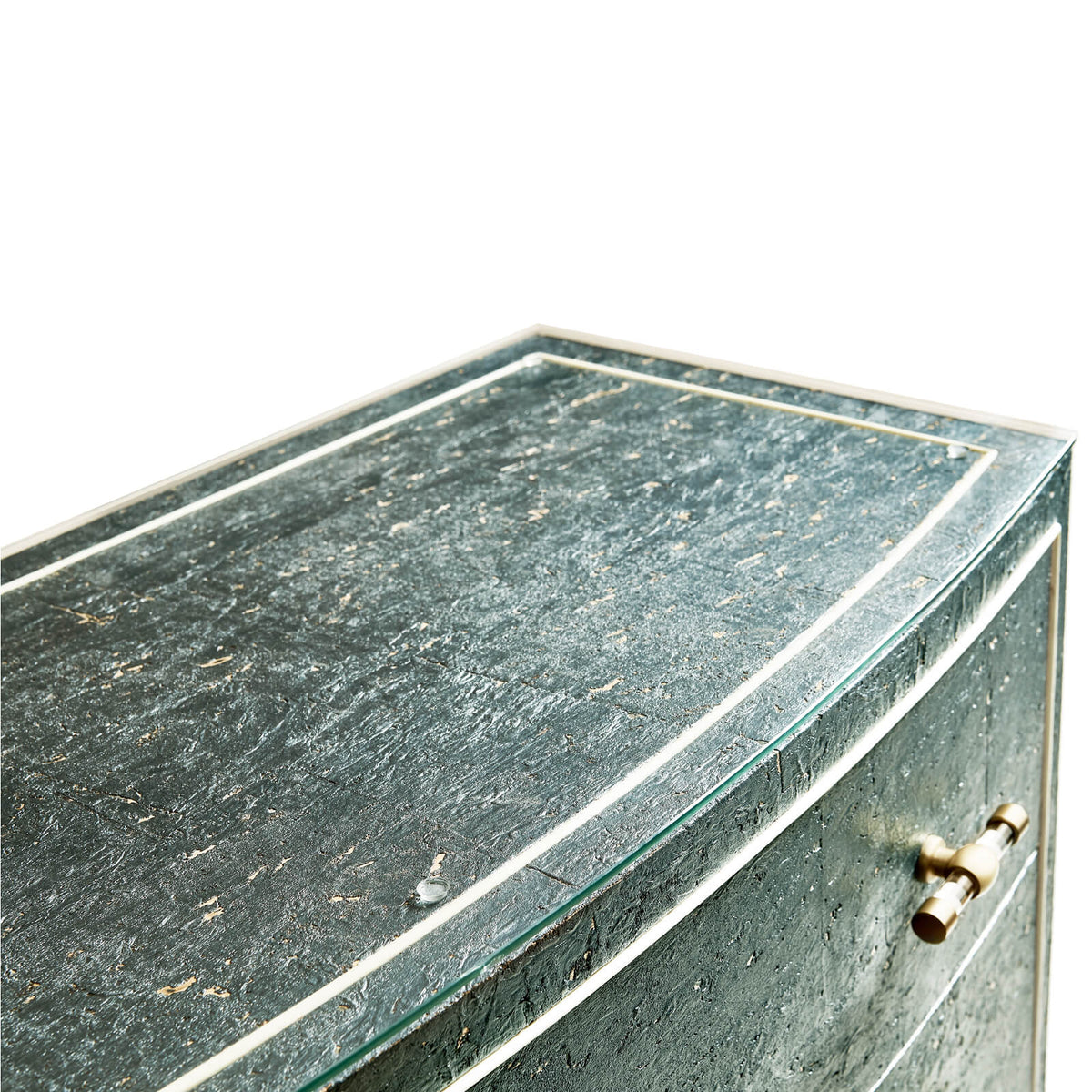 Suberin Cork Bow Front Chest of Drawers