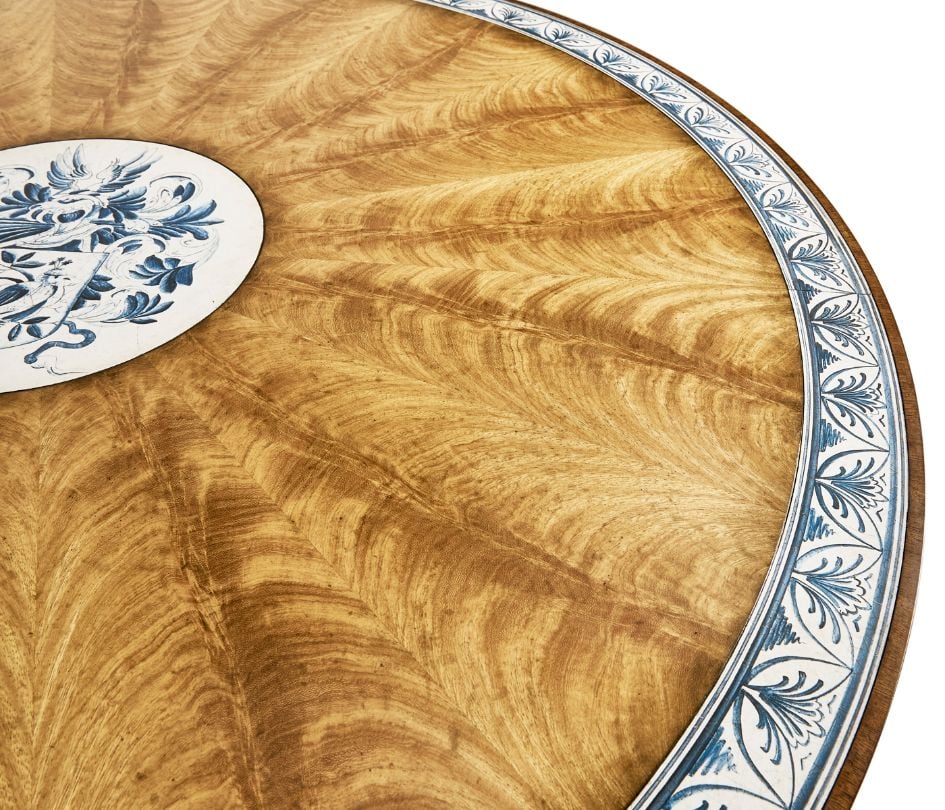 Vermeer Round Pedestal Dining Table - 147cm