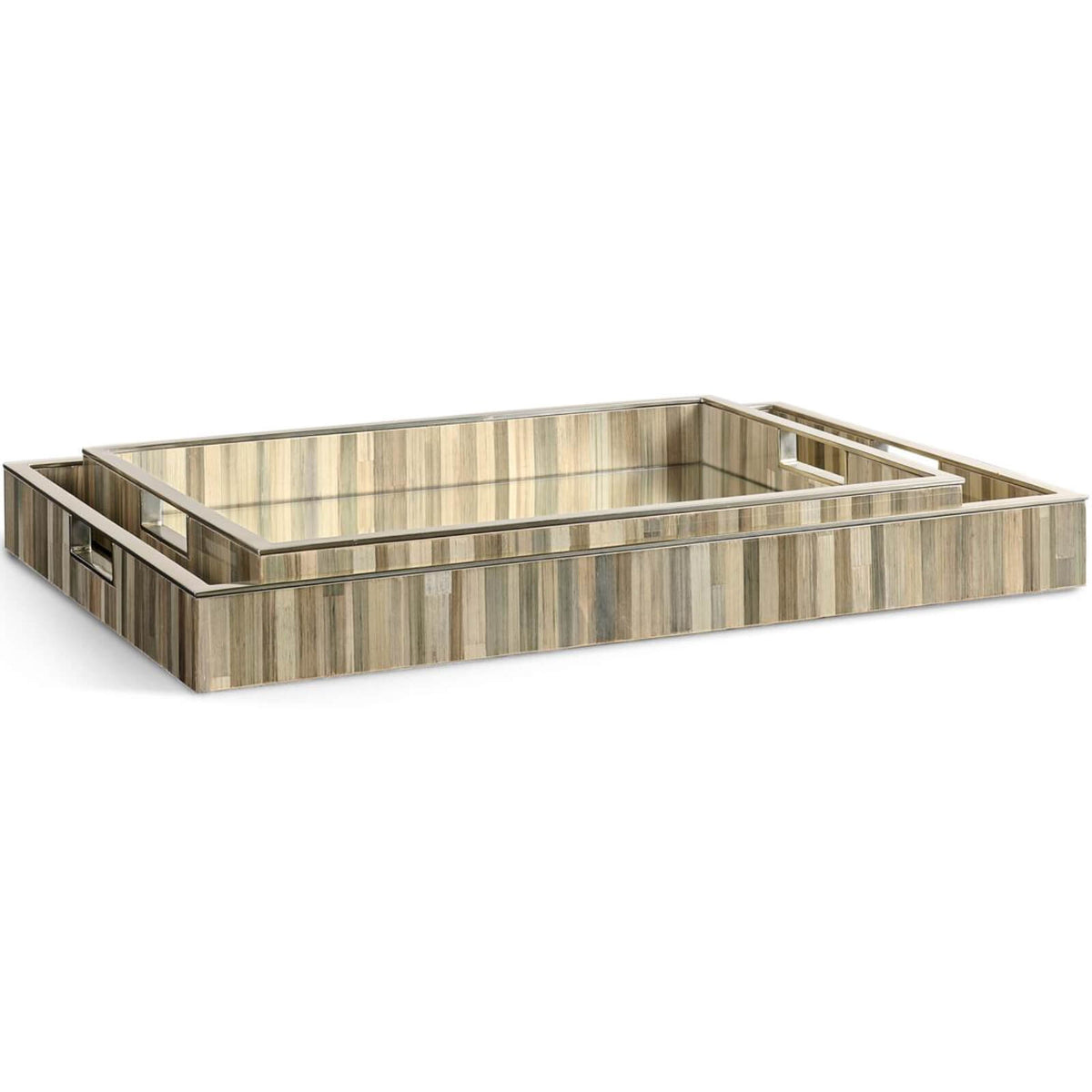 Terra Rectangular Tray - Set of 2