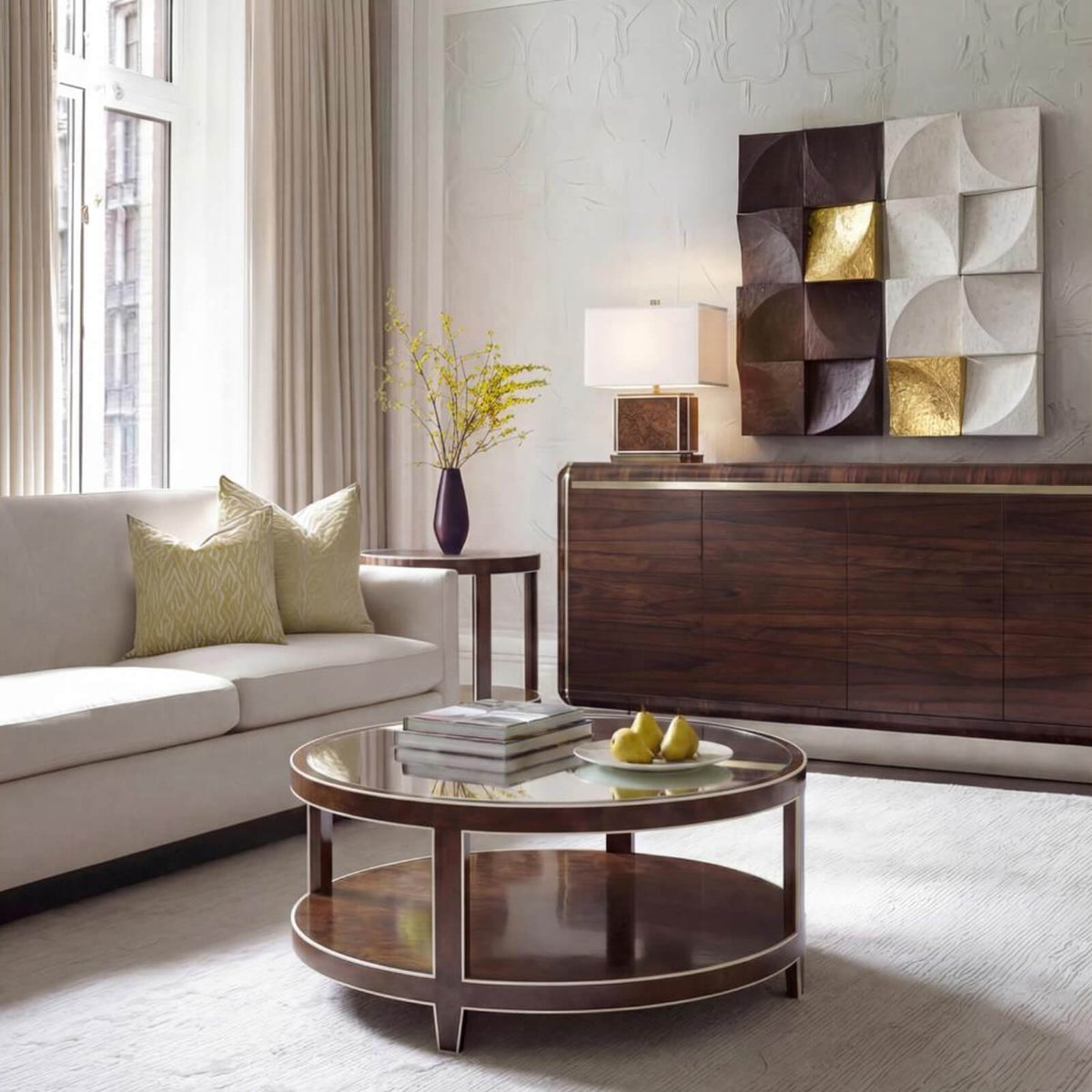 Jacques Round Coffee Table
