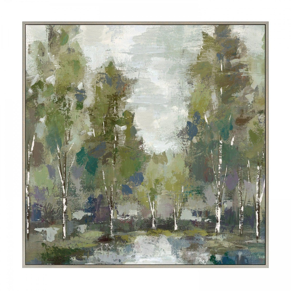 At Dawn Framed Canvas
