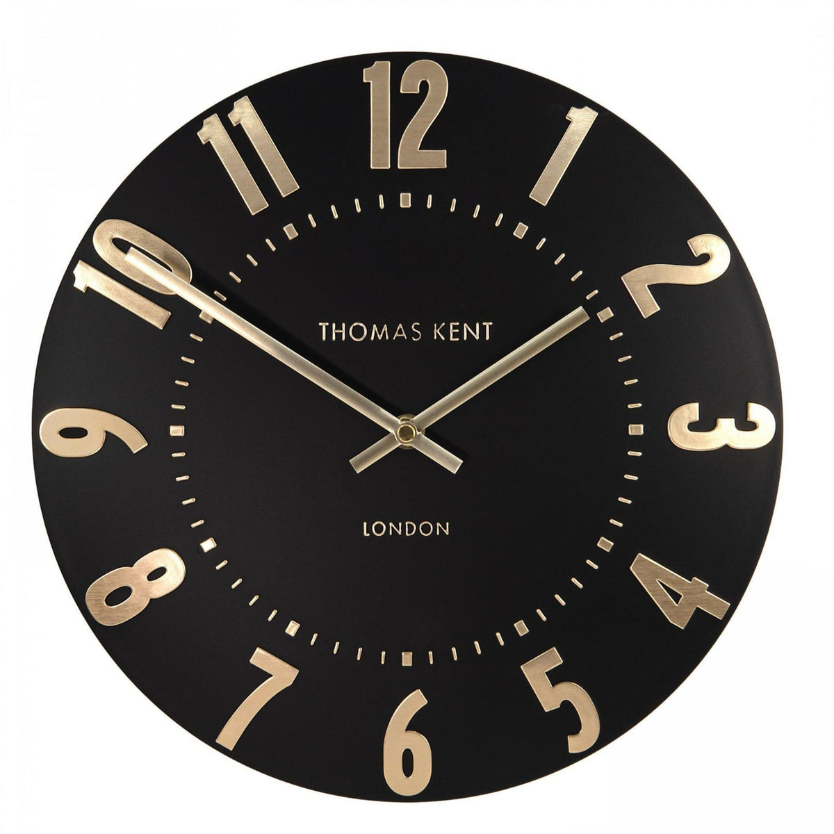 Mulberry Small Wall Clock in Noir