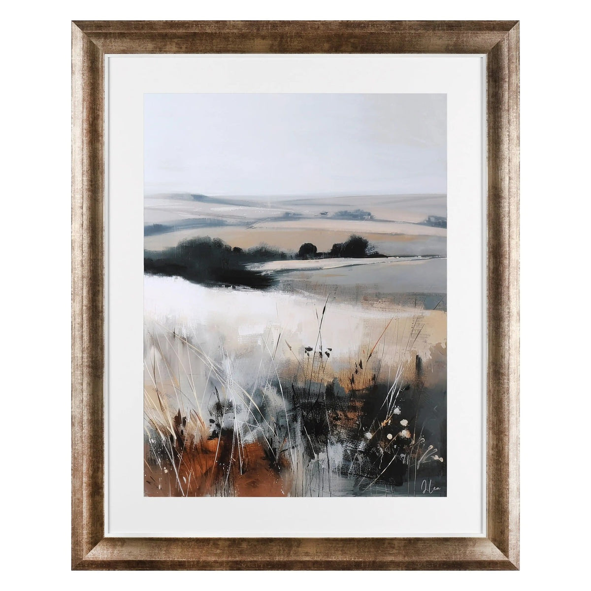 Autumnal Blaze Framed Art