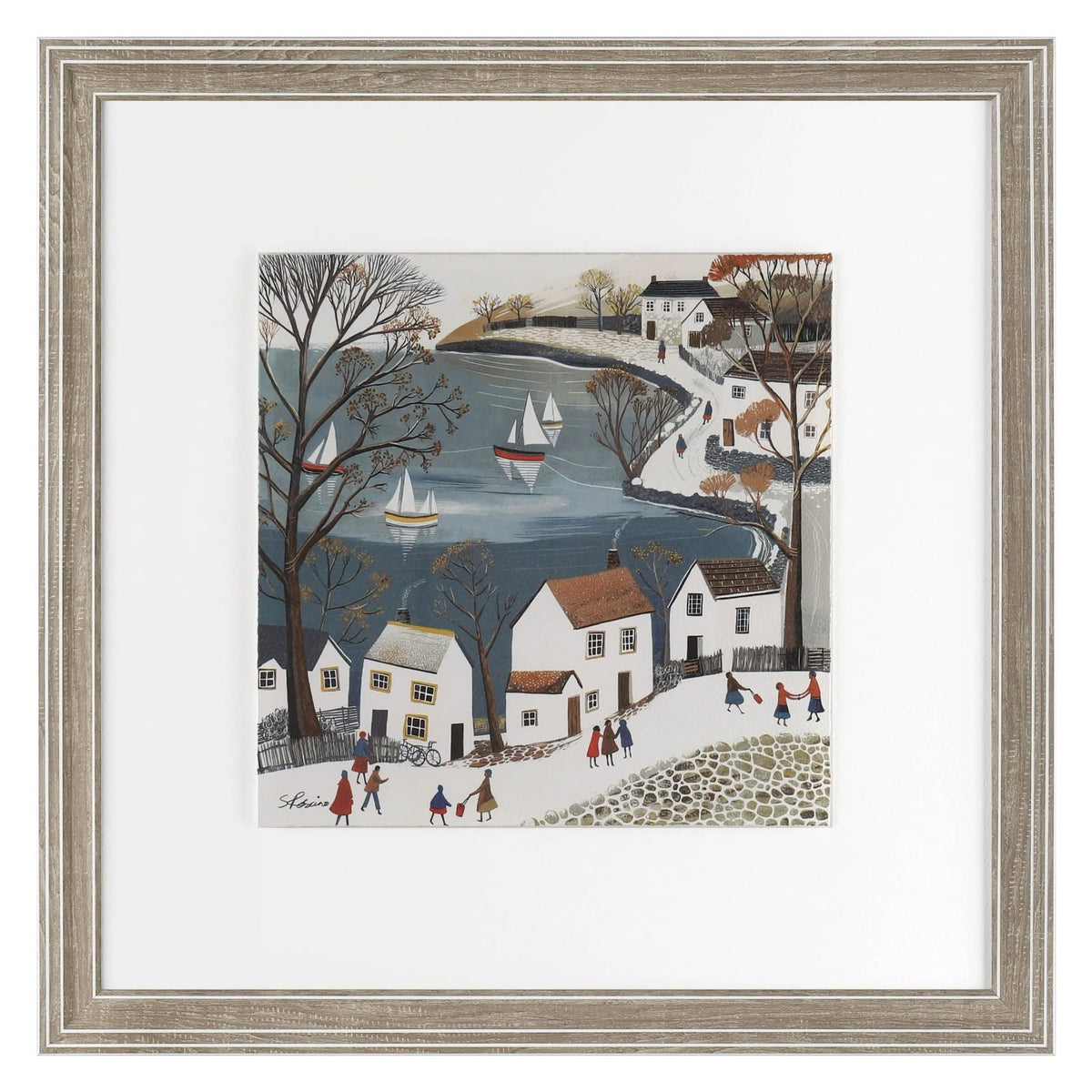 By the Bay Framed Art