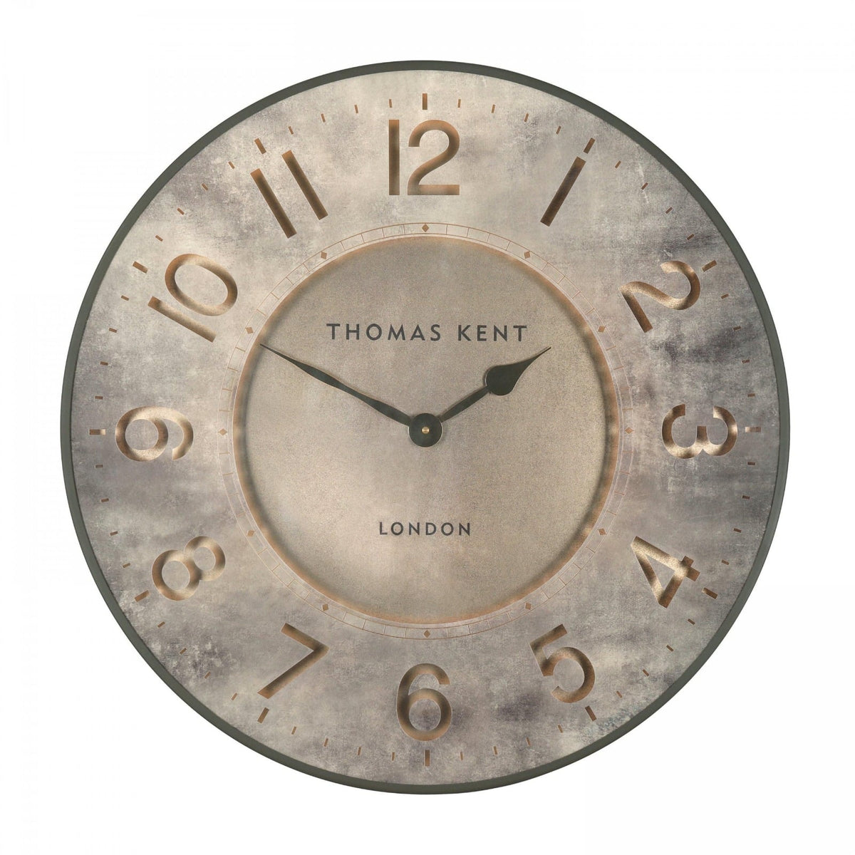 Small Wall Clock in Harvest Gold