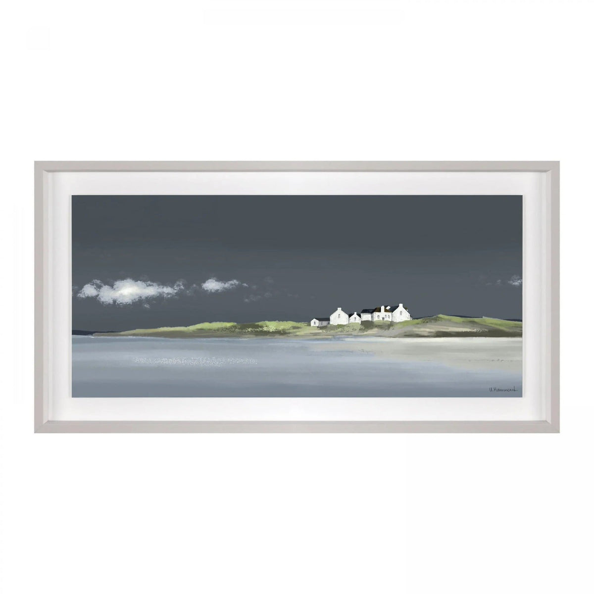 True Blue Framed Art