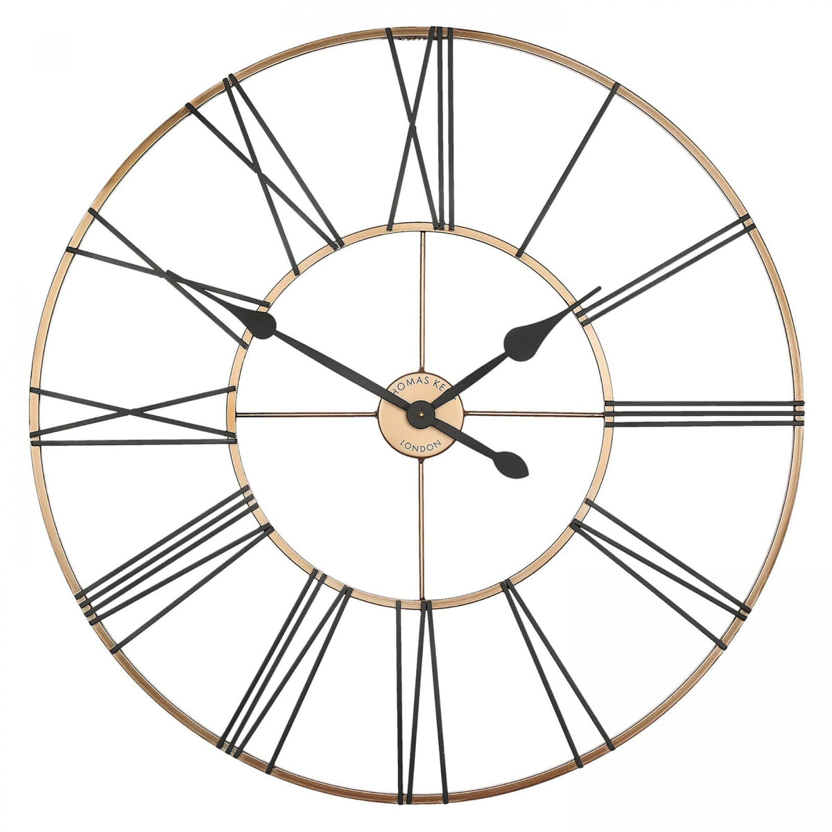 Summer House Grand Clock in Copper