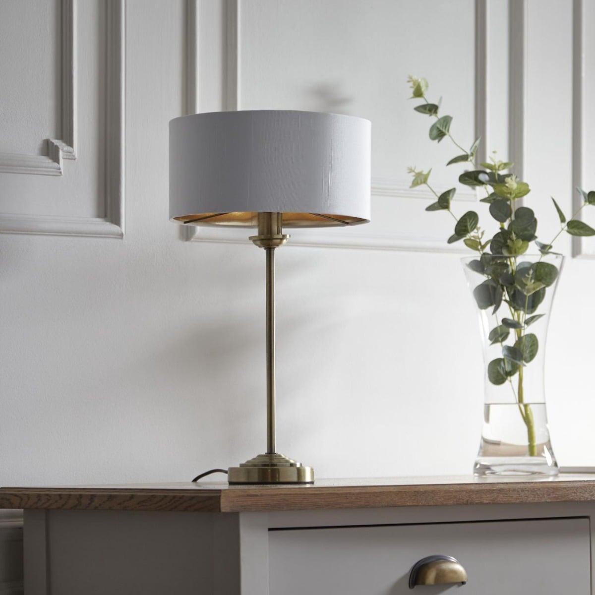 Homelea Table Lamp Antique Brass