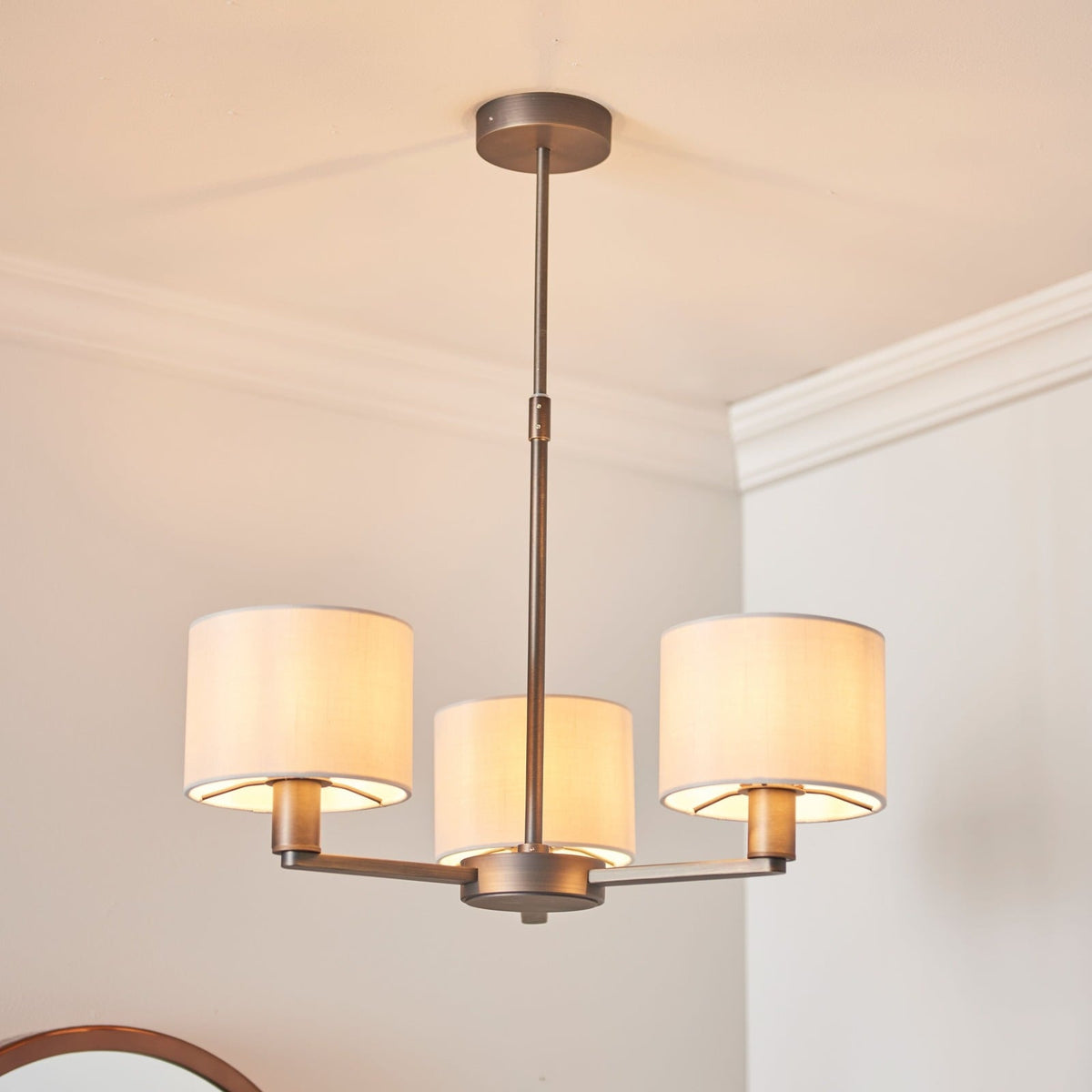 Thorpe Pendant Light in Bronze - Small