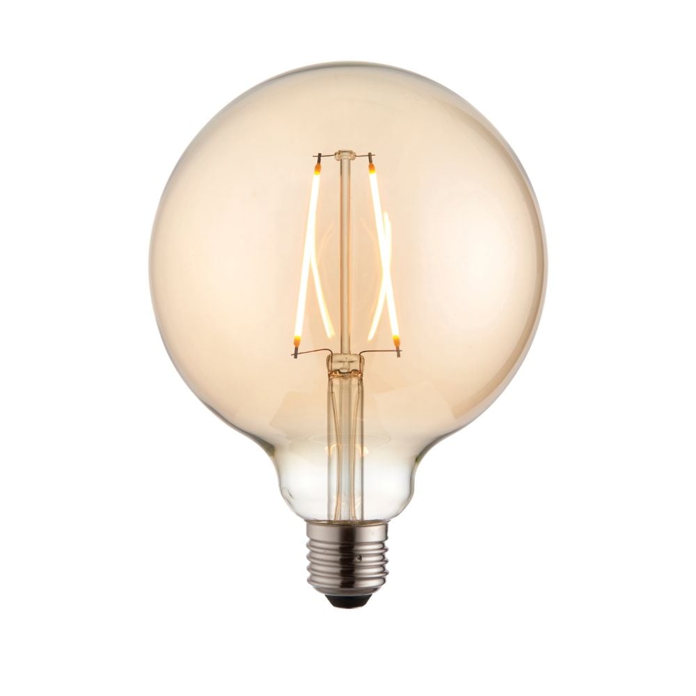 Large Filament Globe Bulb Amber