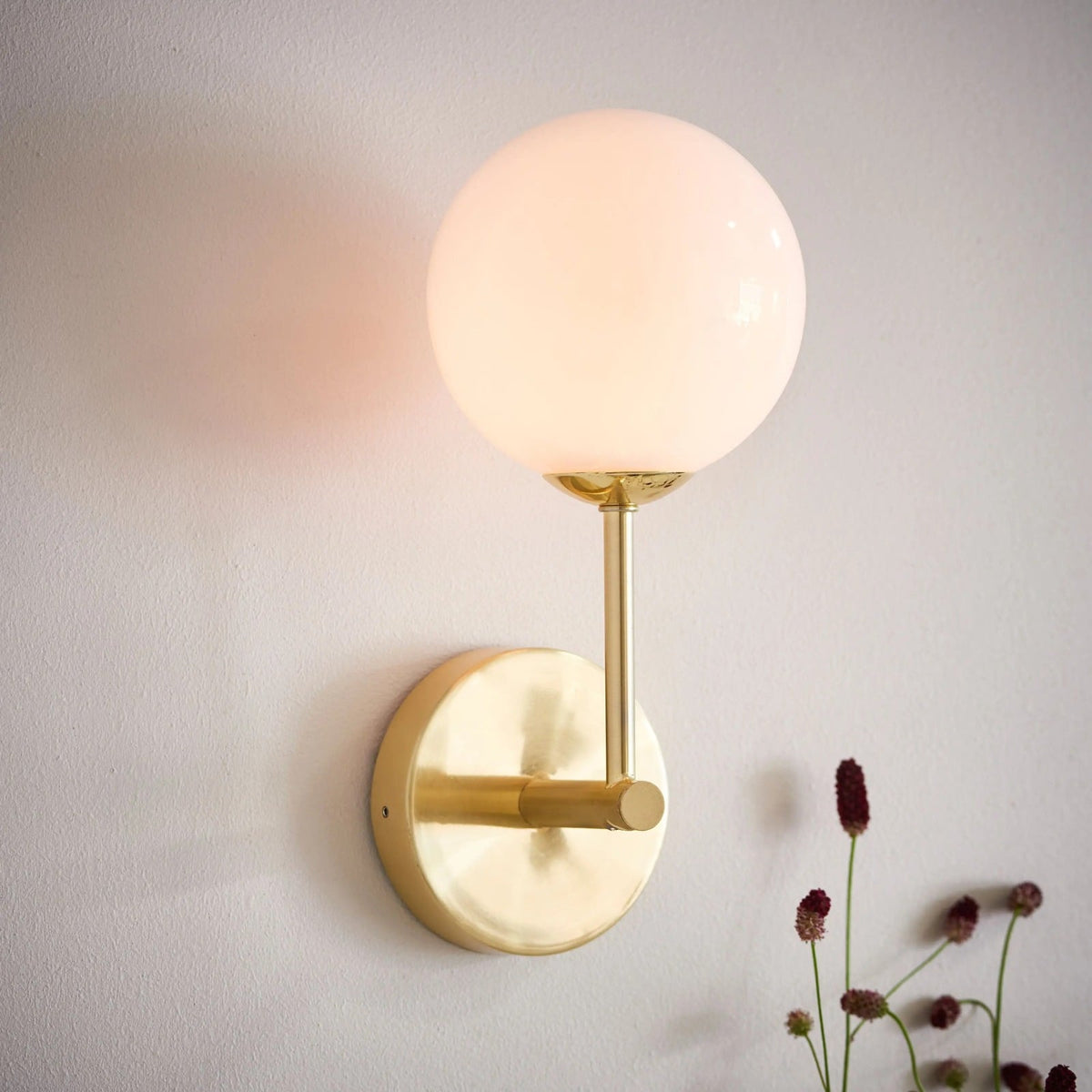 Fawn Wall Light in Gold