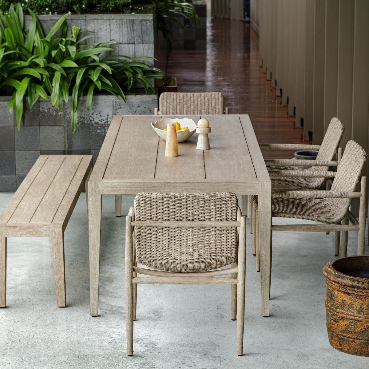 Kirkham Indoor-Outdoor Dining Table - 233cm