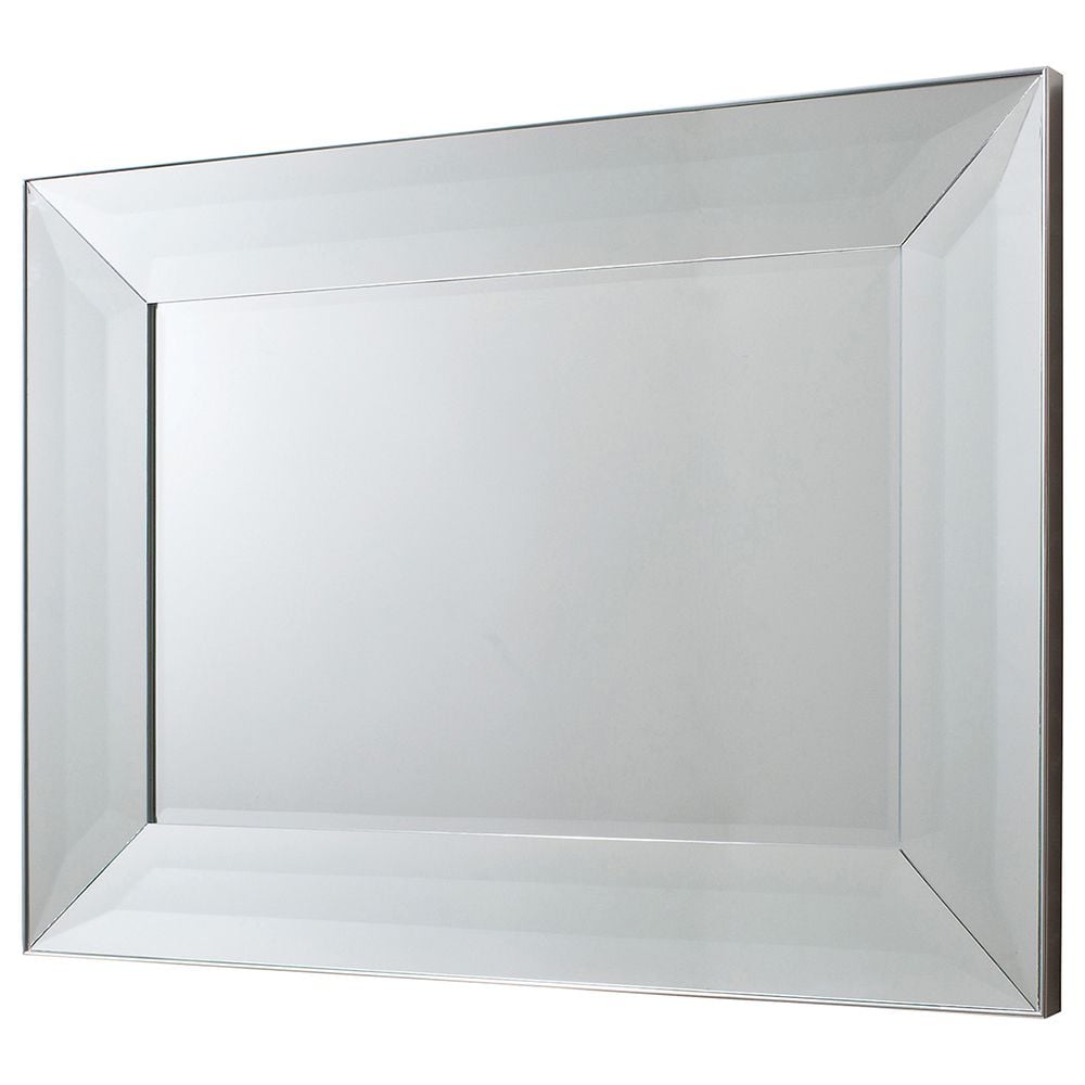 Market Silver Bevelled Mirror
