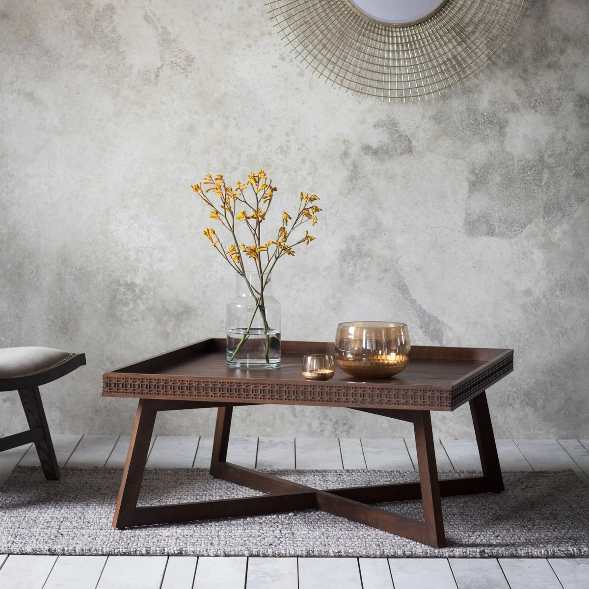 Burnsall Coffee Table in Brown