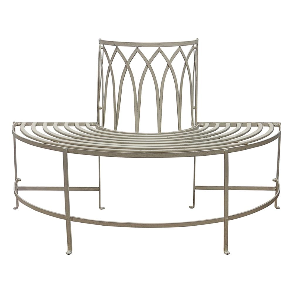 Allen Outdoor Tree Bench in Gatehouse