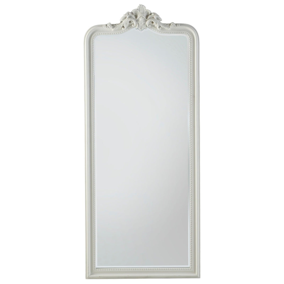 Jessica French Style Full Length Mirror in White