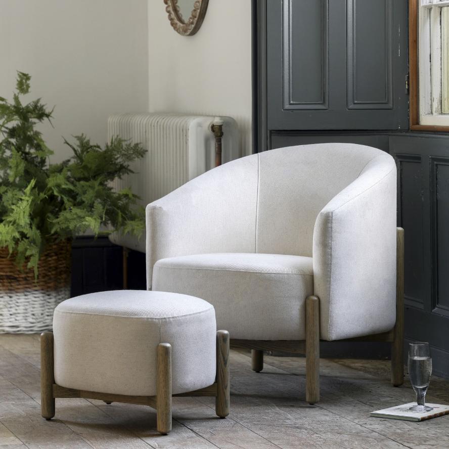 Tivoli Footstool Natural