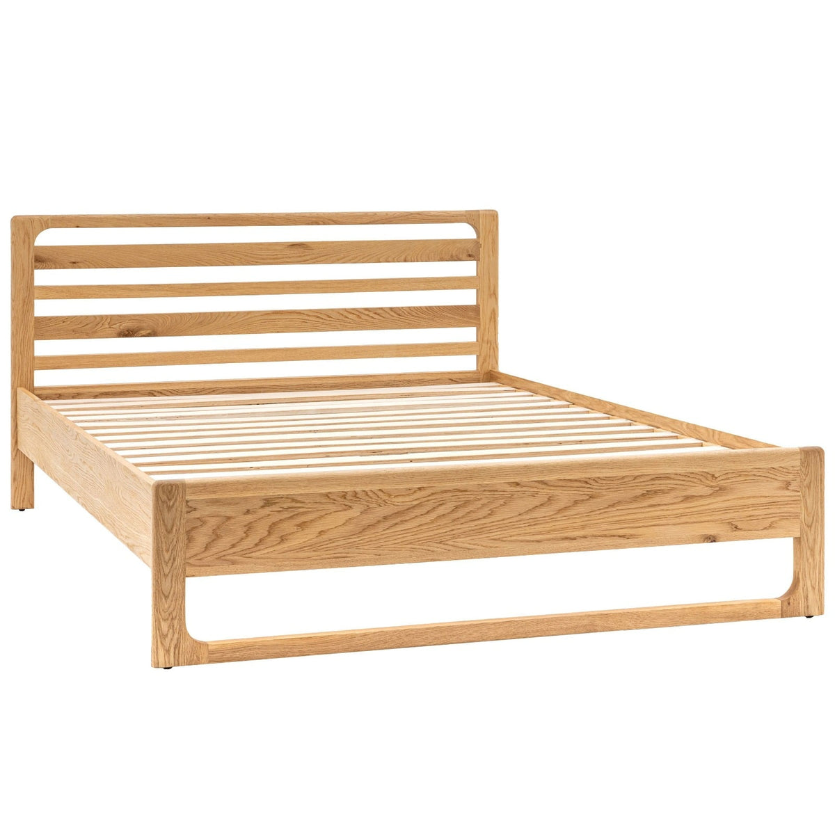 Nordia 5' Kingsize Bed Natural Oak