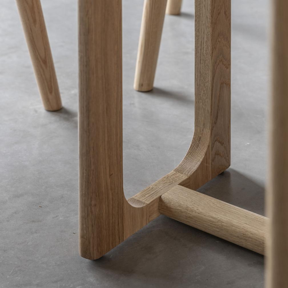 Nordia Folding Dining Table in Natural - 100cm