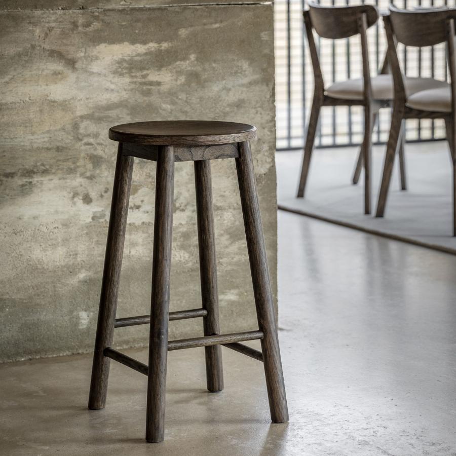 Heath Stool in Smoked