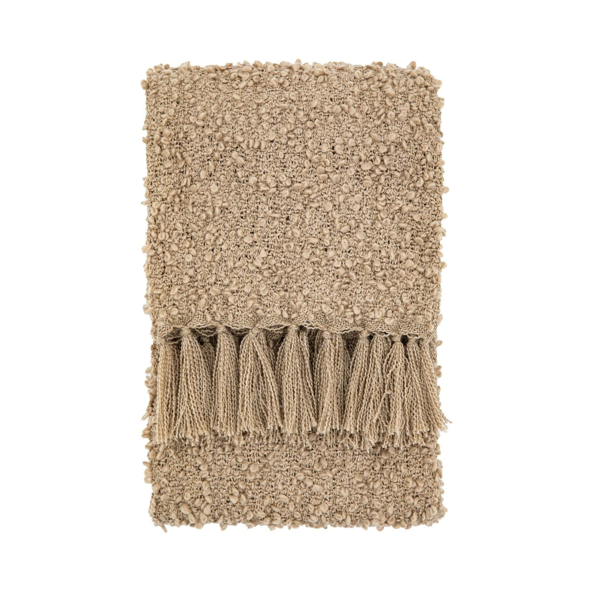 Vienna Woven Throw in Brown