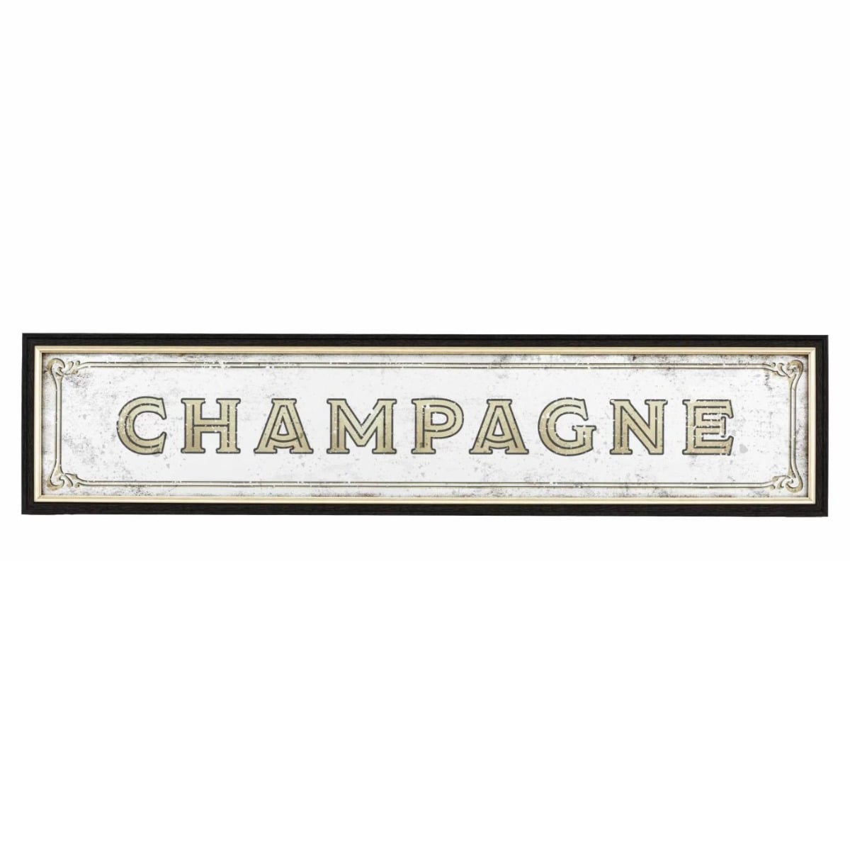 Champagne Wall Mirror