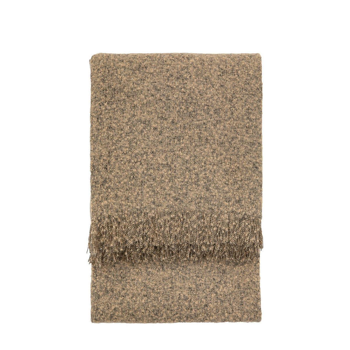 Melange Acrylic Throw in Natural