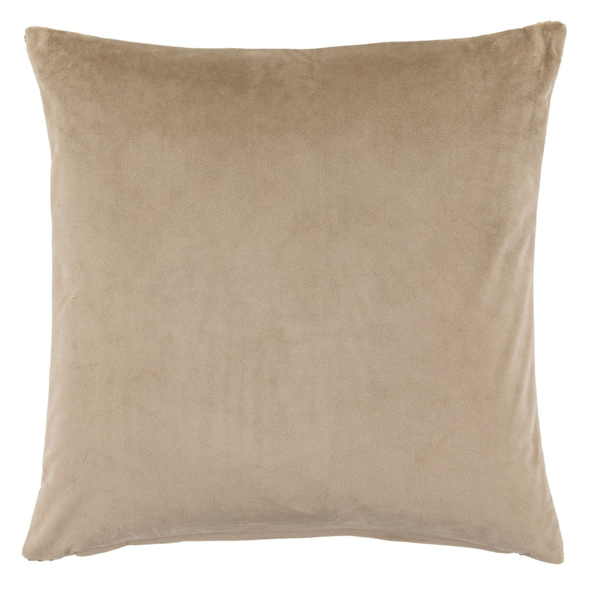 Basketweave Chenille Cushion in Cream - Set of 2