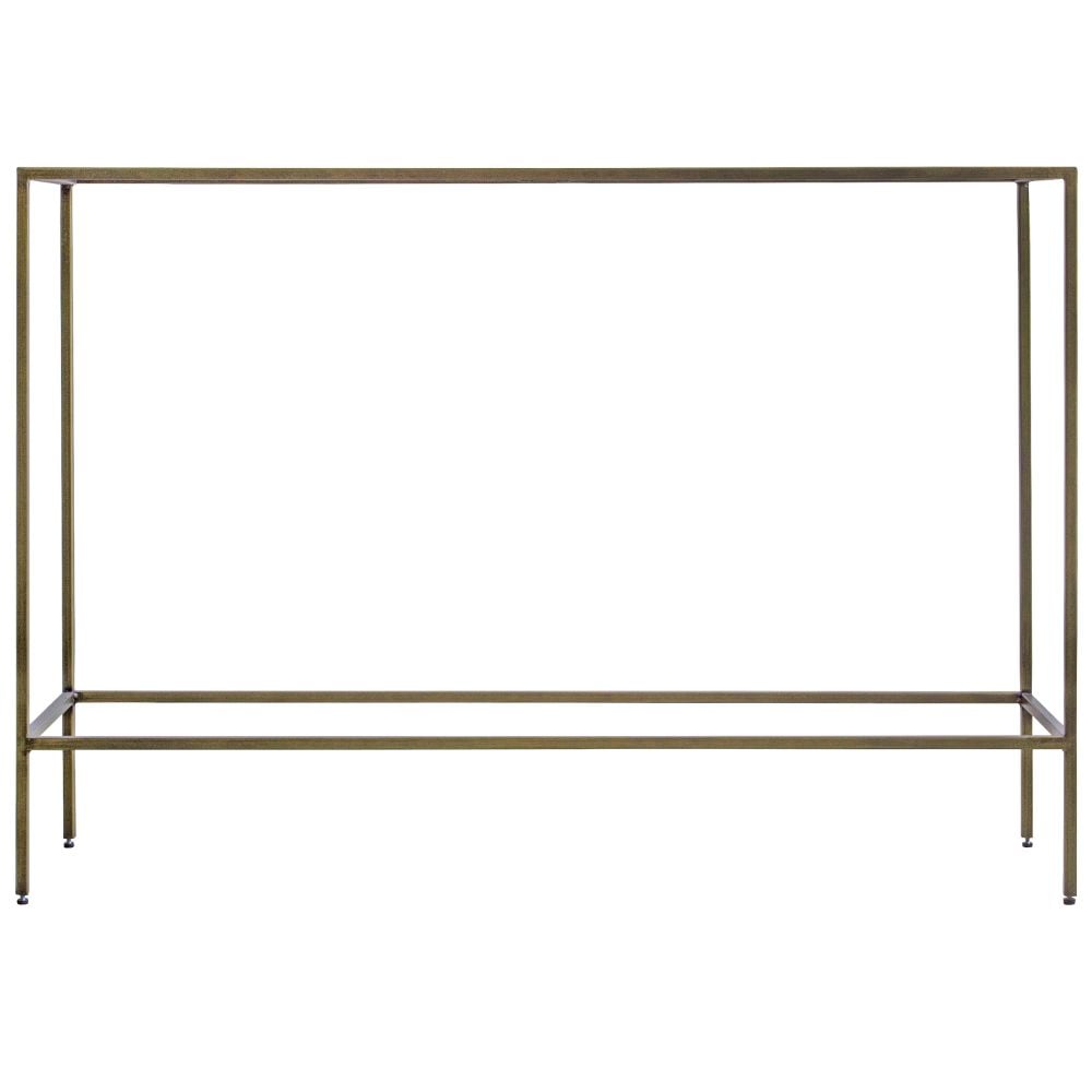Catania Console Table in Champagne