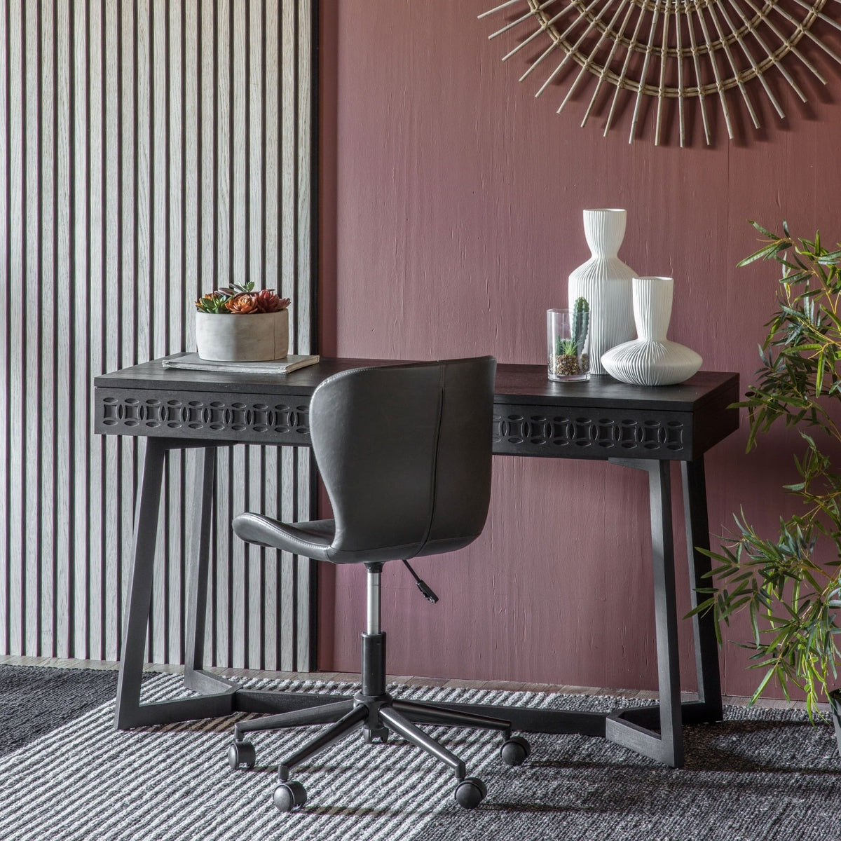 Burnsall Desk in Black