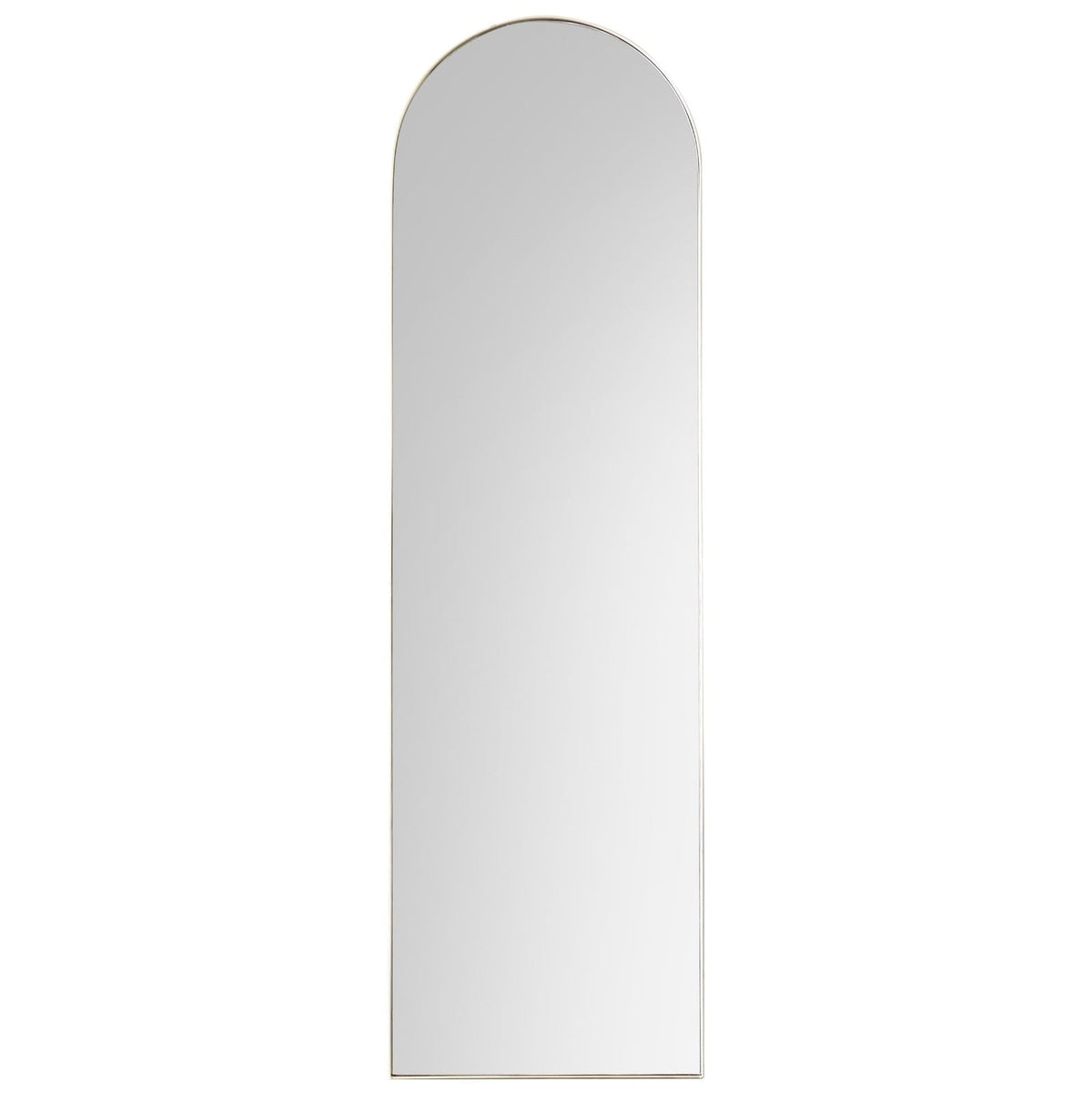 Albion Arched Full Length Mirror in Champagne