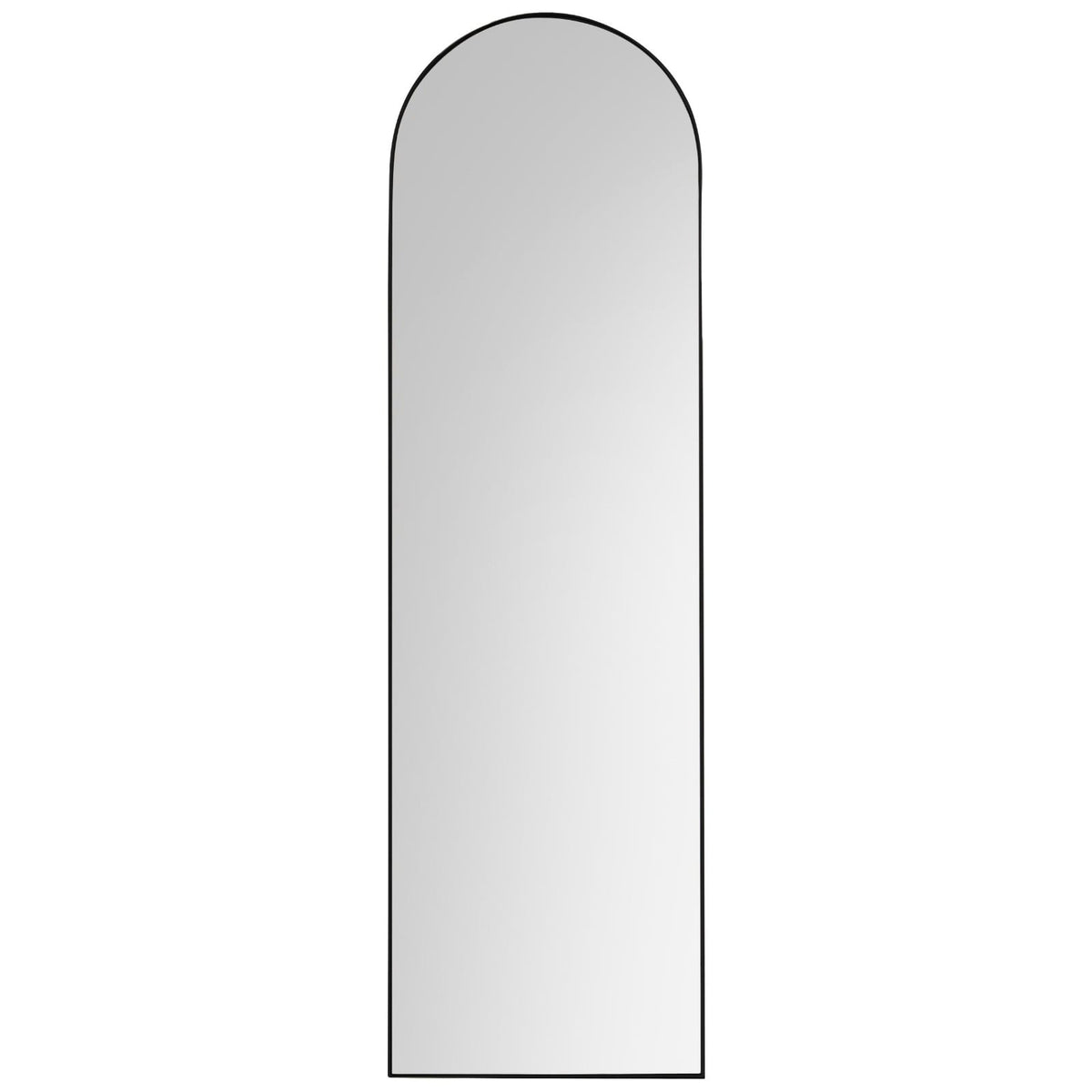 Albion Arched Full Length Mirror in Black