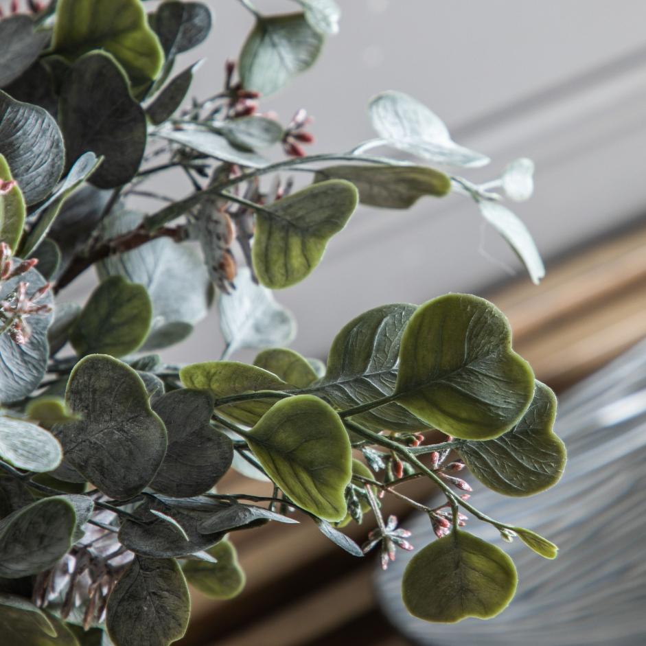 Seeded Eucalyptus Bundle Dusky Green Set of 3