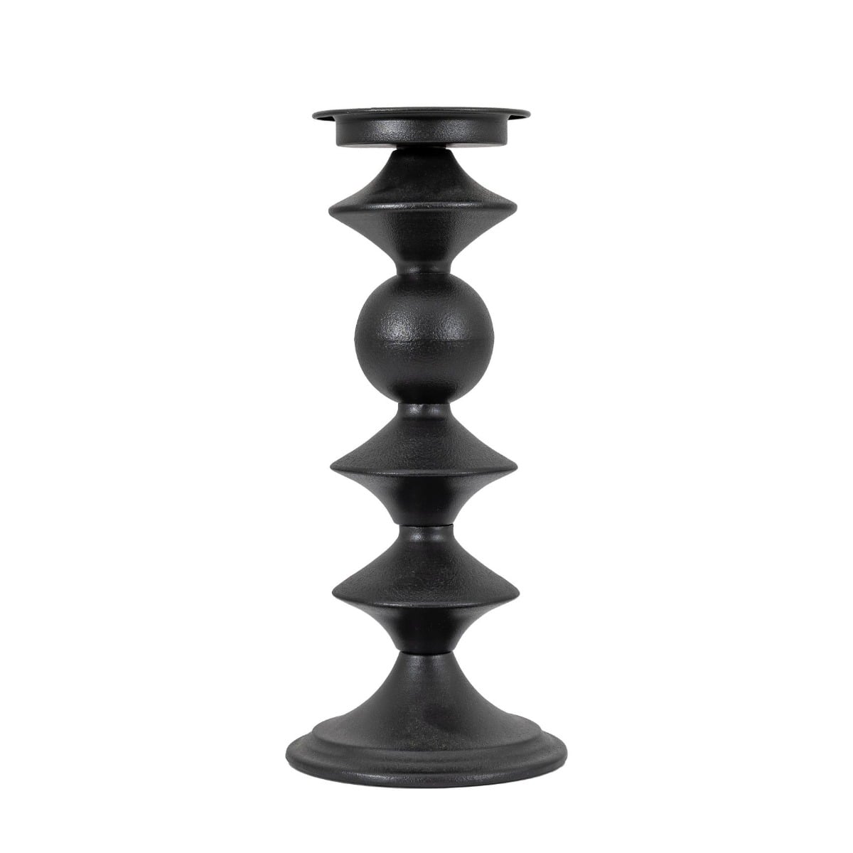 Button Pillar Holder Black Large