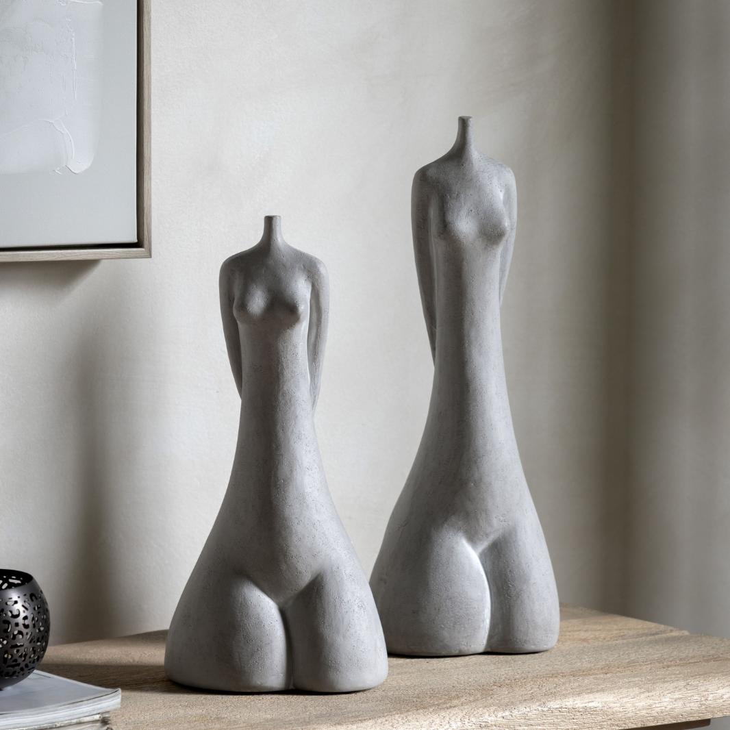 Ciara Sculpture Large Grey