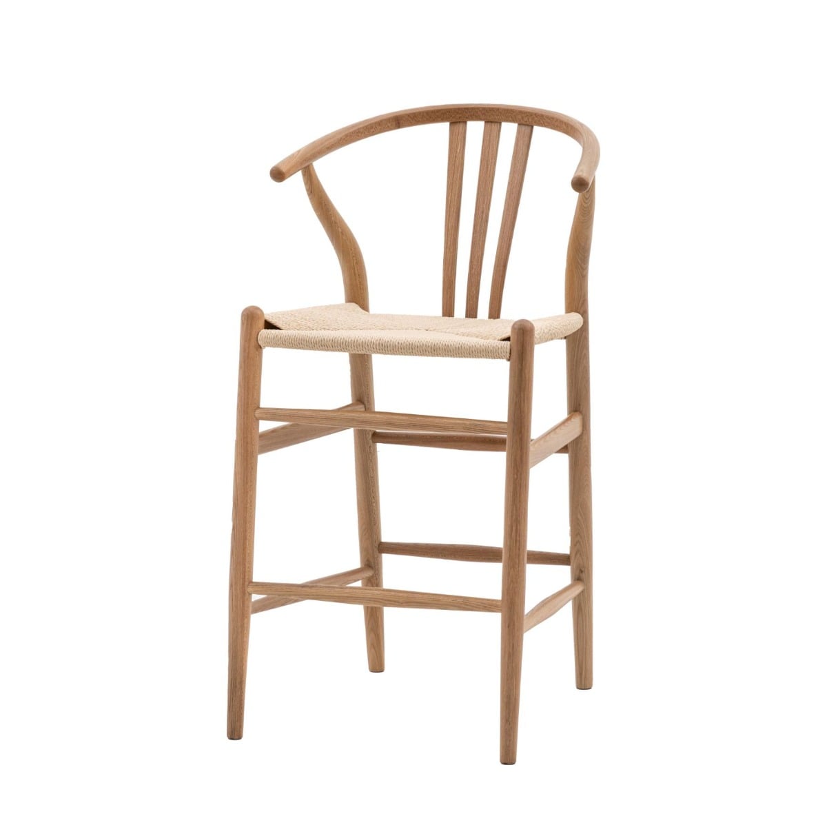 Jodie Bar Stool Natural (2pk)