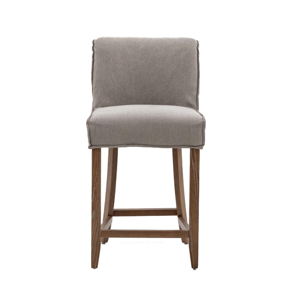 Wenchford Bar Stool Grey Linen (2pk)