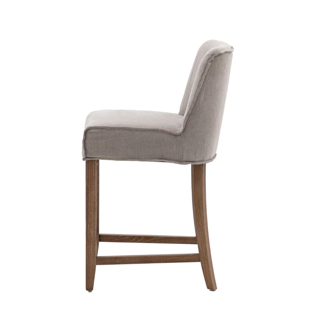 Wenchford Bar Stool Grey Linen (2pk)