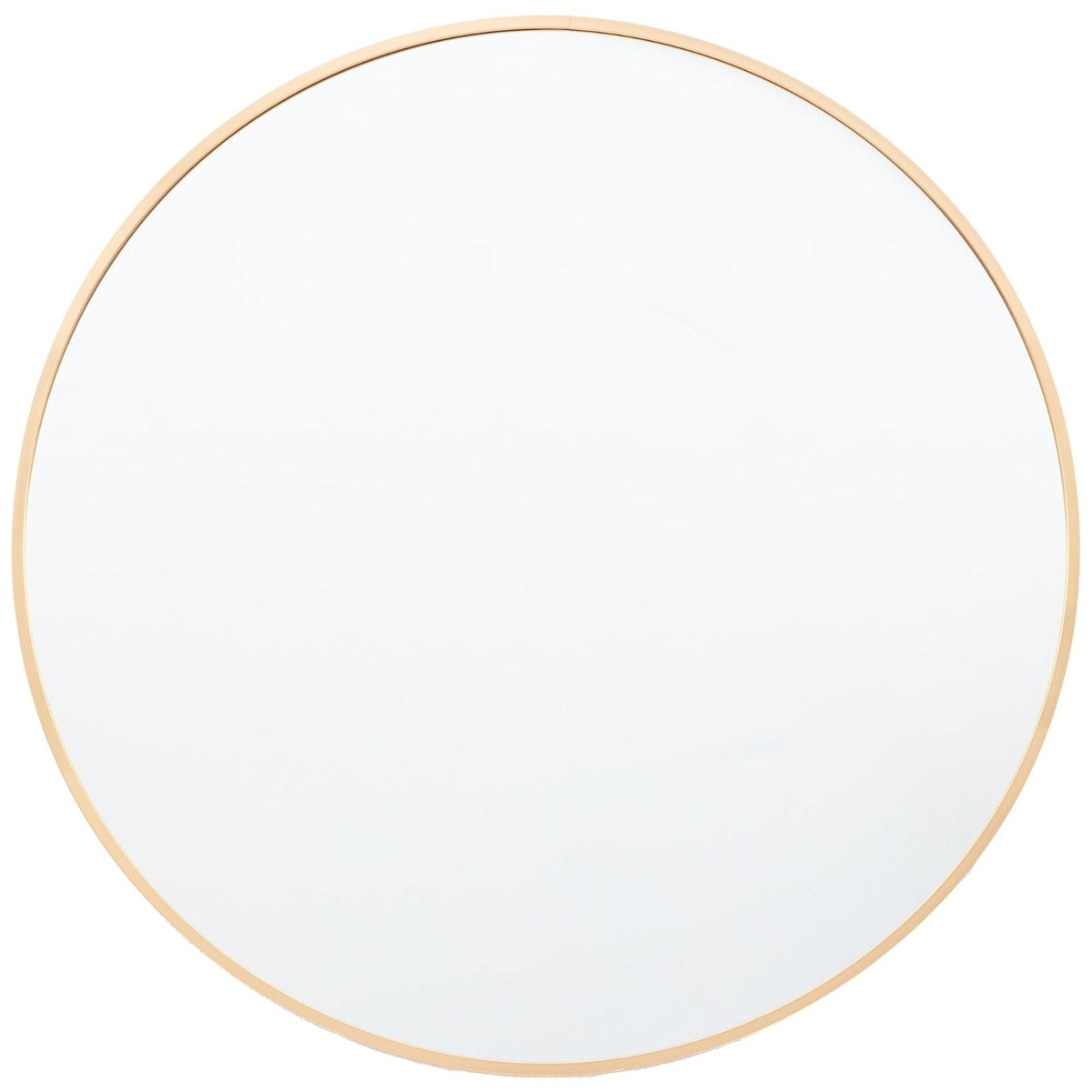 Yarding Round Wall Mirror in Gold