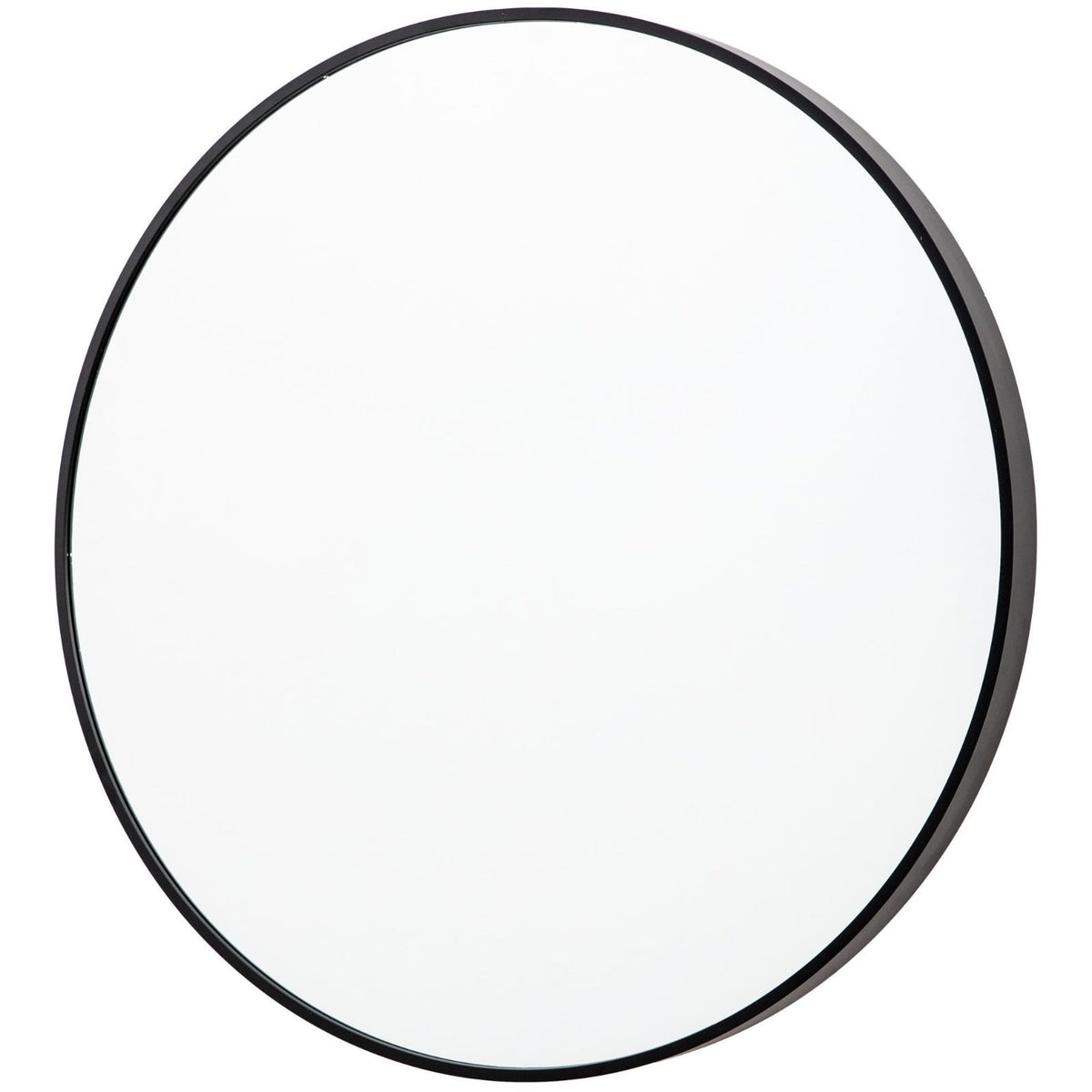 Yarding Round Wall Mirror in Black