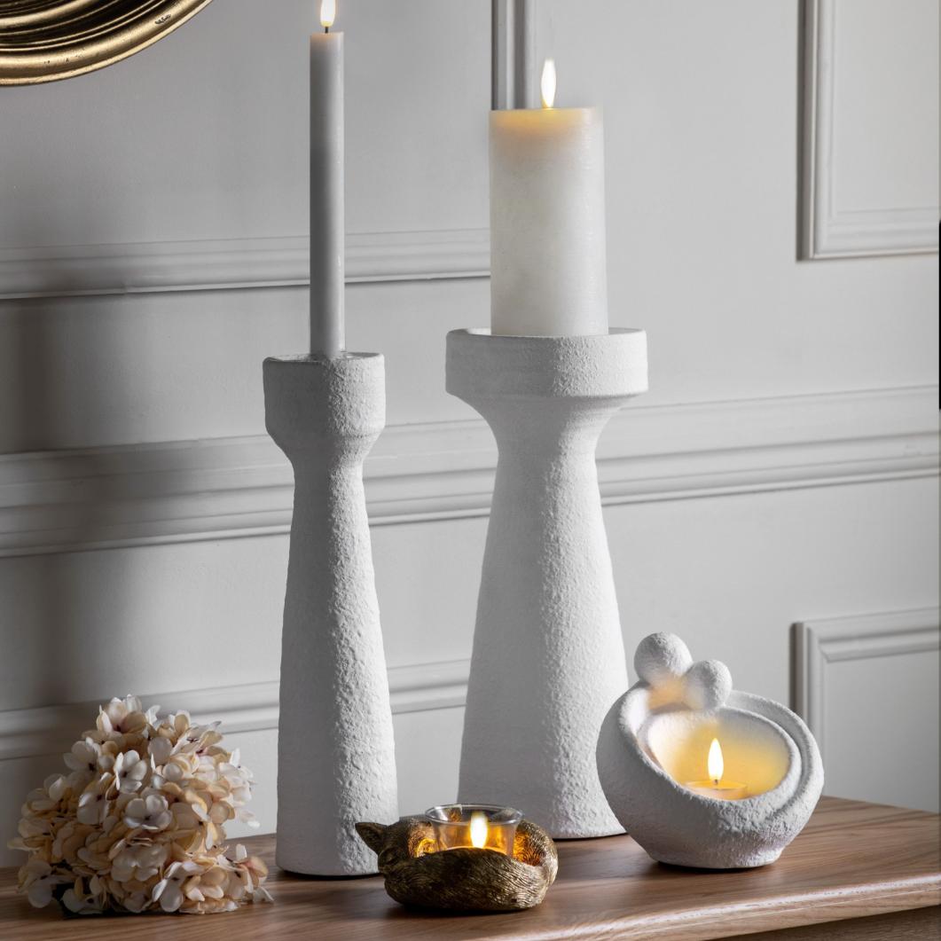 Fowlers Pillar Holder White
