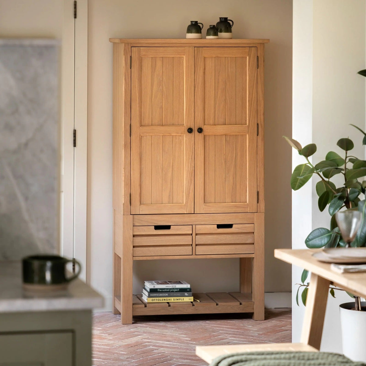 Eastfield Larder Cupboard in Neutral