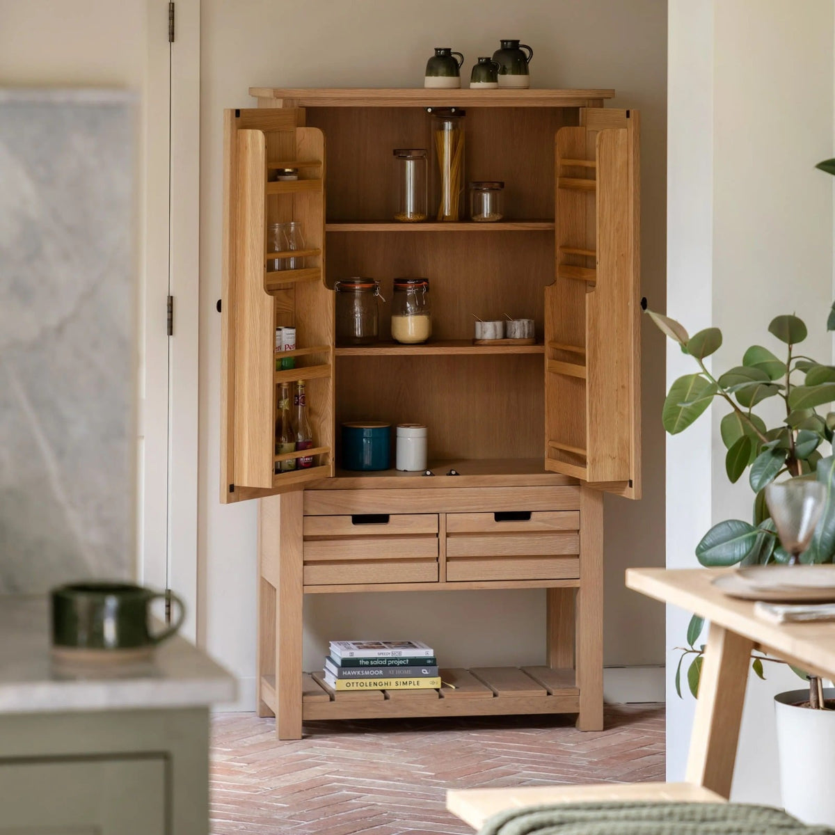 Eastfield Larder Cupboard in Neutral