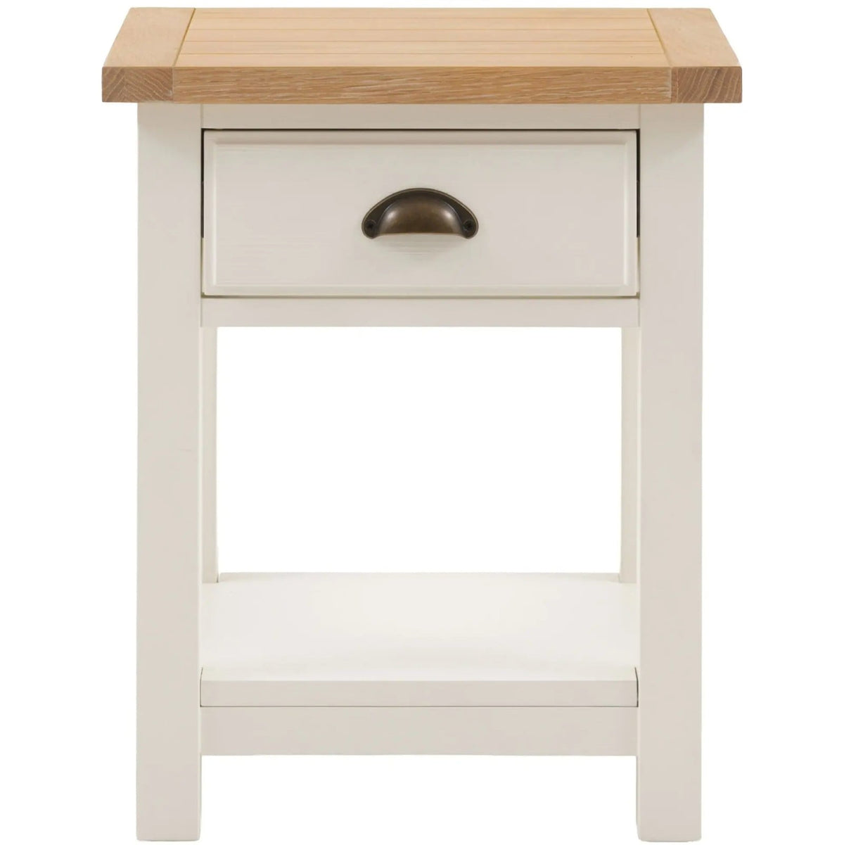 Eastfield Bedside Table in White