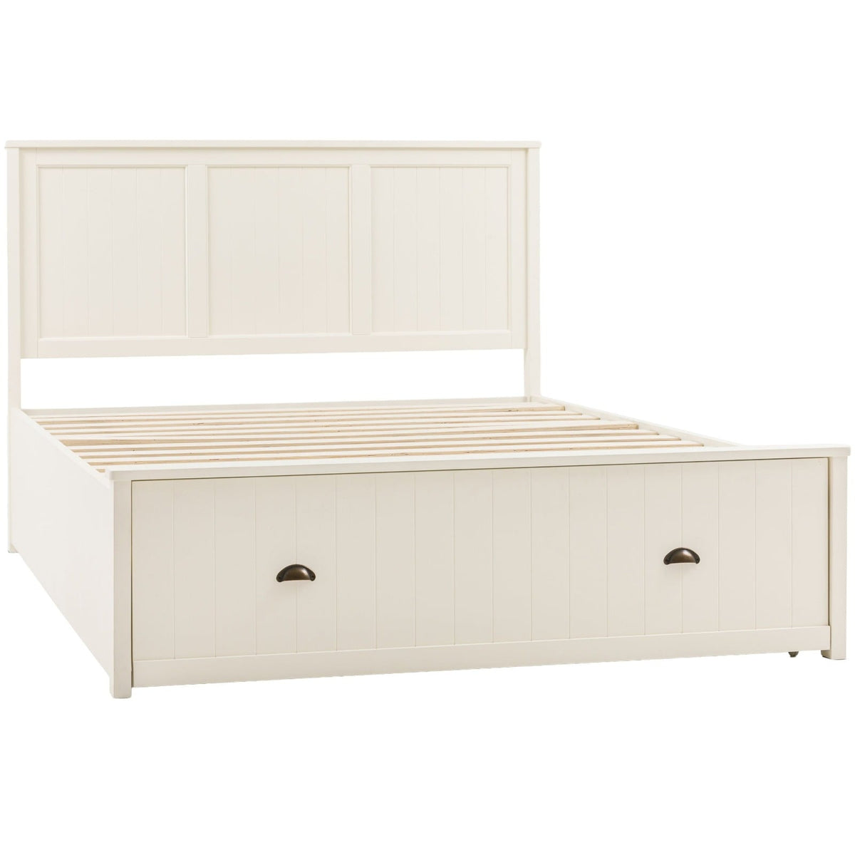 Eastfield Superking Storage Bed in White
