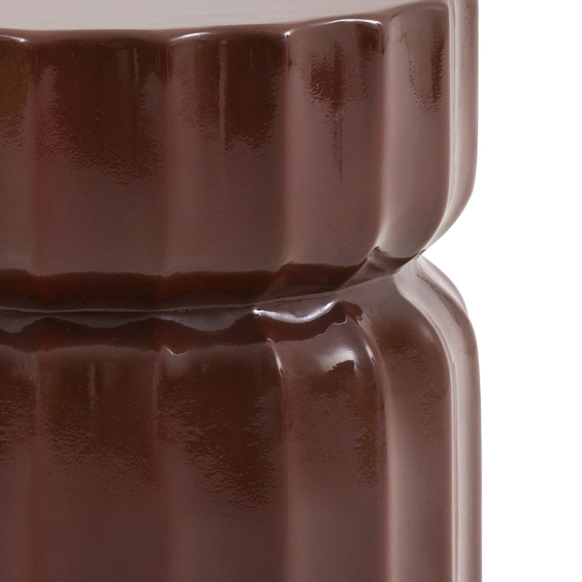 Magdalena Side Table in Rust