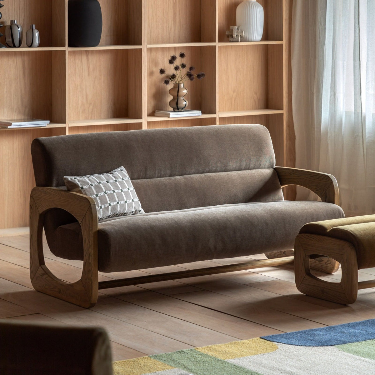 Morden 3 Seater Sofa in Sepia