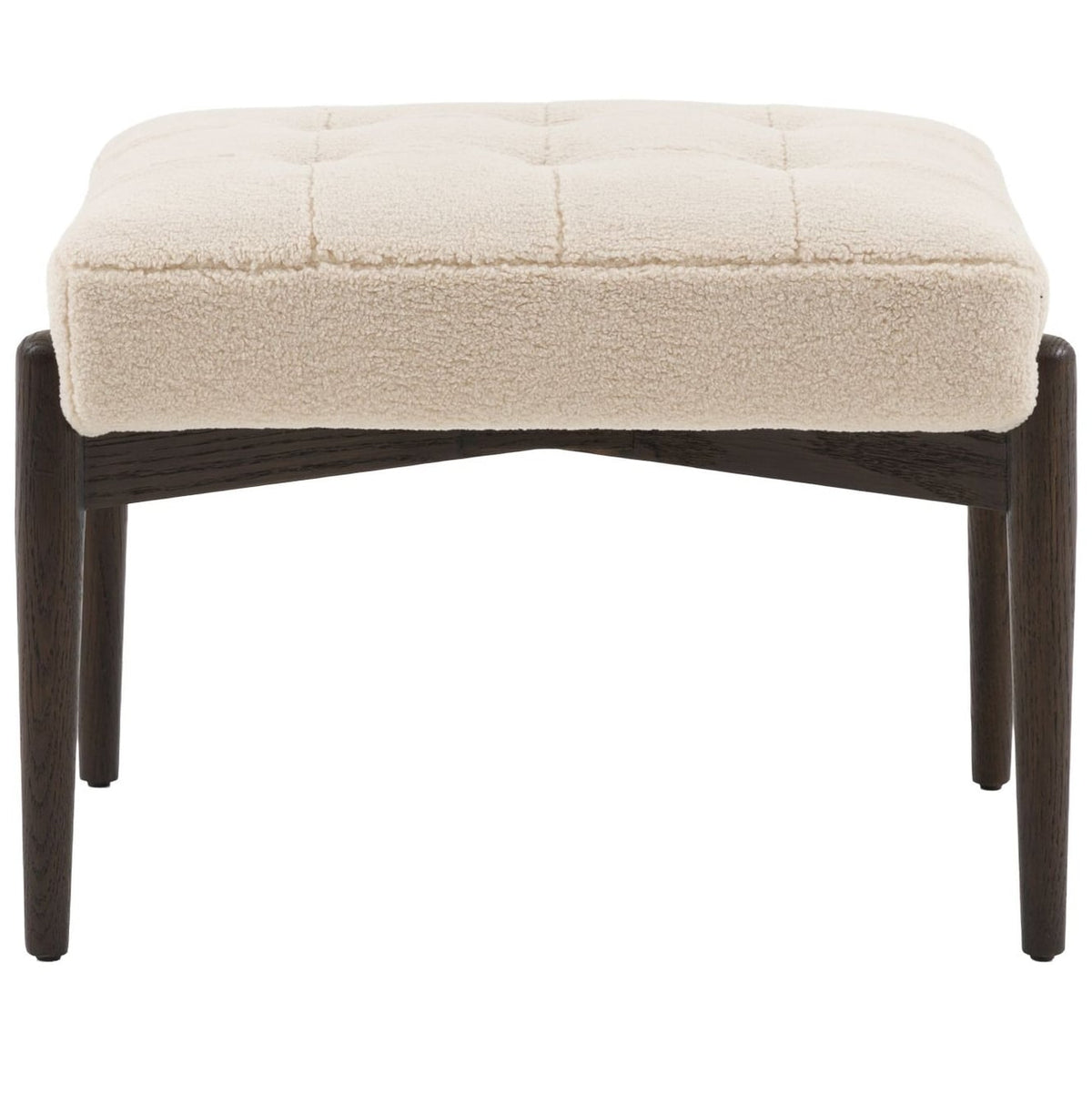 Memphis Footstool in Cream