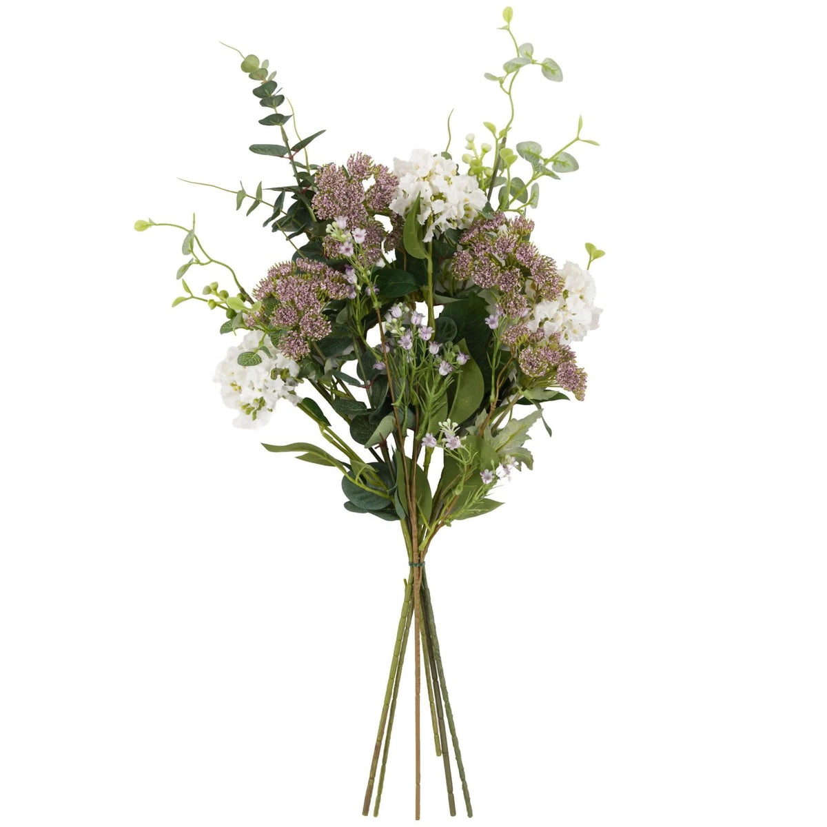 Lilac Mixed Wrapped Bouquet